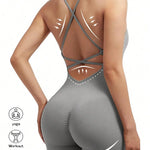 Sexy fitness jumpsuit para mujer