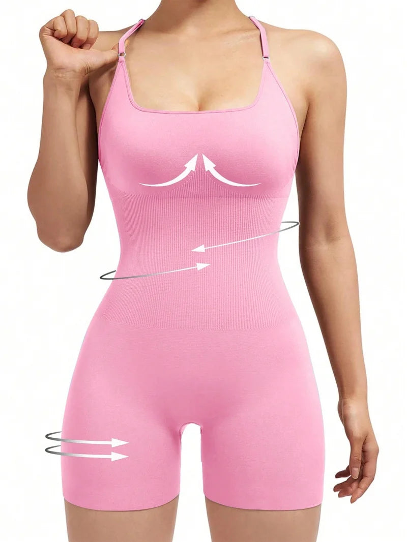 Sexy fitness jumpsuit para mujer