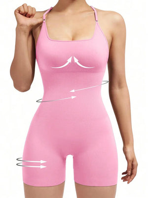 Sexy fitness jumpsuit para mujer